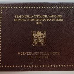 2 Euro Gedenkmnze Vatikan 2023 Perugino, weitere Bilder