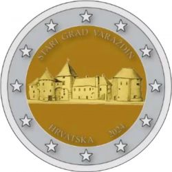 2 Euro Gedenkmnze Kroatien 2024 Stadt Varadzin